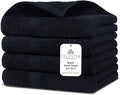 100% Cotton Hand Towel Set of 4, Sustainable, Highly Absorbent, Quick Drying by VillaCelestia