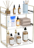Bathroom Countertop Organizer, 3 Tier Acrylic Tray Vanity Counter Skincare by NPPLUS