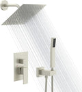 Lordear Rain Shower System 8 Inch Wall Mounted Shower Faucet Set Stainless by LORDEAR
