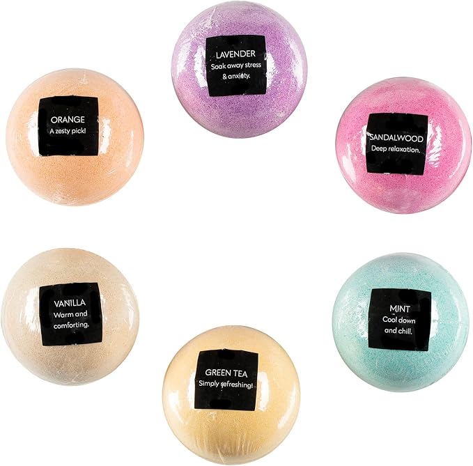 Sweet Dreams Aromatherapy Relaxing Bath Bomb Gift Set - Image 2