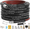 Sewer Jetter Kit for Pressure Washer 50FT, Drain Cleaner Hose 1/4 Inch NPT by SITIMIMIL