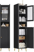 Bathroom Storage Cabinet, Slim Bathroom Storage Cabinet by ElevateYourHome%EF%BC%8CEnhanceEver