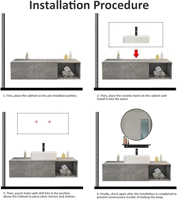 40IN Bathroom Vanity - Image 7