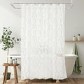 PEVA Shower Curtain, 72 x 72 Water Repellent Premium Bathroom Shower Curtain by DecorateYourLife