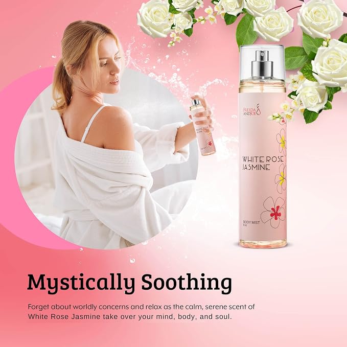 Home Spa Gift 10oz Deep Moisturizing Fragrance Body Lotion & 8 oz. Fine - Image 5