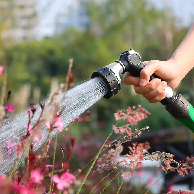 RESTMO Heavy Duty Hose Nozzle, Metal Garden Water Hose Sprayer - Image 7