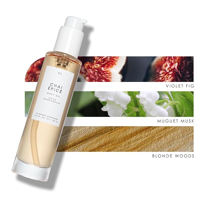 Le Monde Gourmand Chai Épicé Perfumed Body Oil - Image 3
