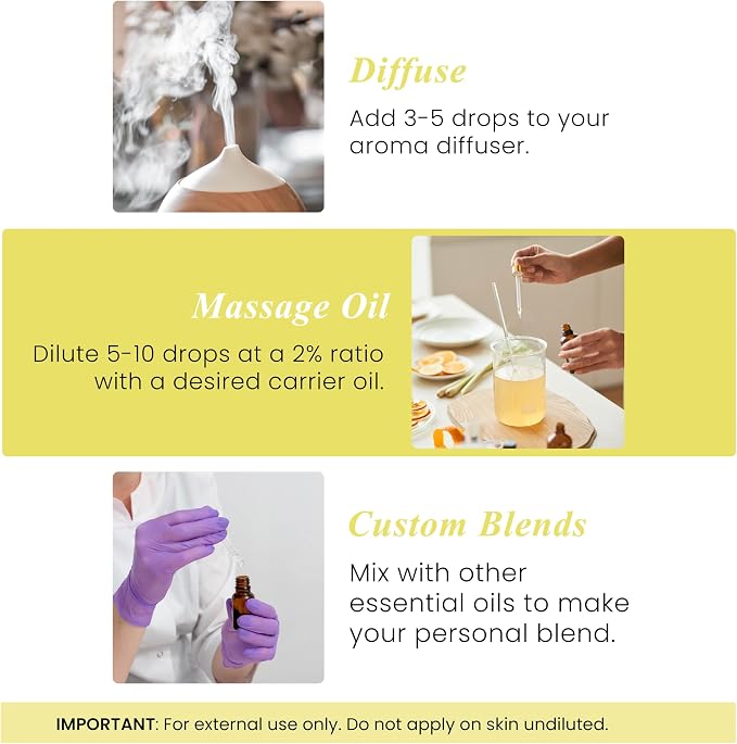 Handcraft Blends Lemon Essential Oil – 1 Fl Oz – 100% Pure and Natural – - Image 5