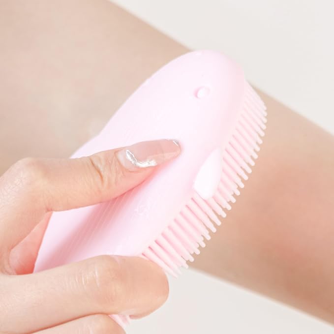 Premium Sensory Brush for Kids or Autism, Soft Silicone Body Scrubber, 2 in 1 - Image 7