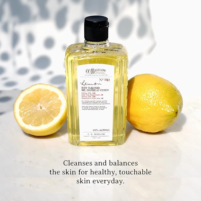 C.O. Bigelow Lemon Body Cleanser, Moisturizing Body Wash - Image 3