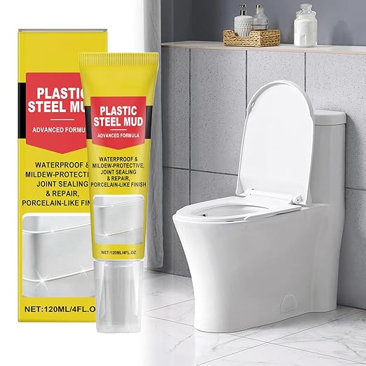 White Caulking Bathroom, 120ml Crack Proof Adhesive, Waterproof White Sealant - Image 3