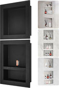 VEVOR Shower Niche Ready for Tile 16" x 16" & 16" x 20", Triple Shelf Organizer by VEVOR