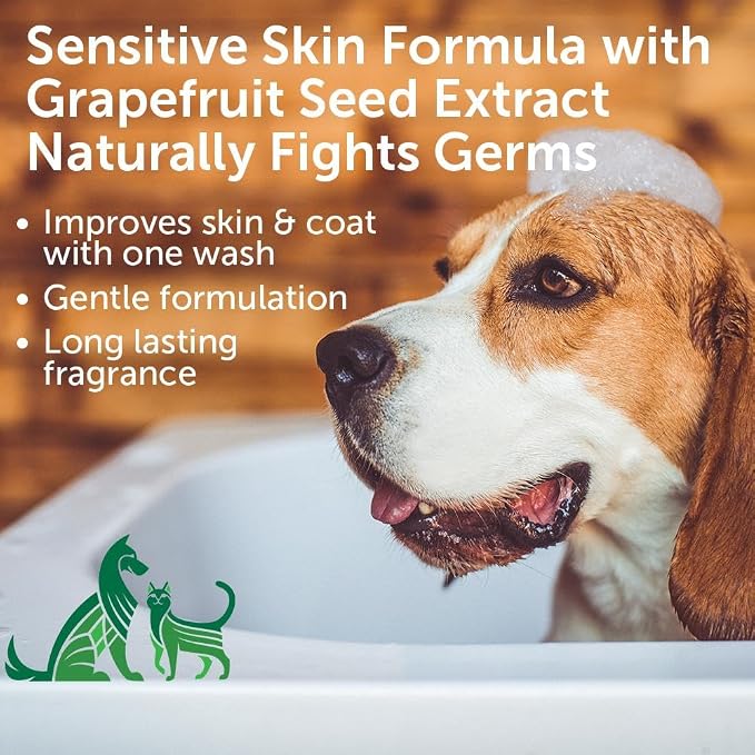 Nootie - Pet Shampoo for Sensitive Skin - Revitalizes Dry Skin & Coat - Natural - Image 3
