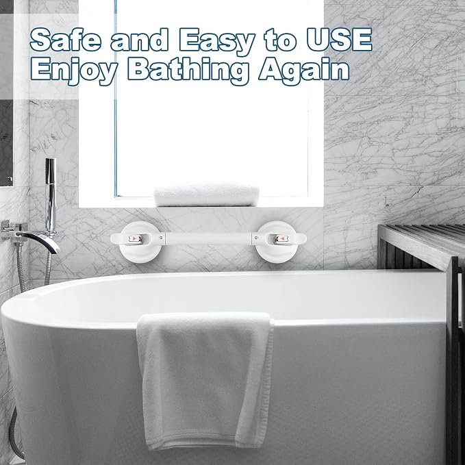 Shower Handle Upgraded 19 inch Grab Bar - Image 6
