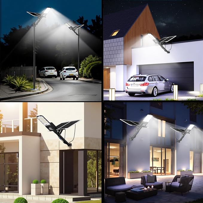 10800w Solar Street Lights Outdoor Waterproof Black, 650000LM Super Bright LED - Image 7