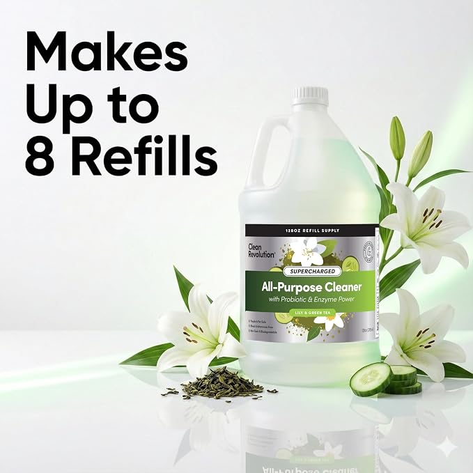 Clean Revolution SuperCharged All Purpose Cleaner, Eco-Friendly & Plant-Based - Image 8