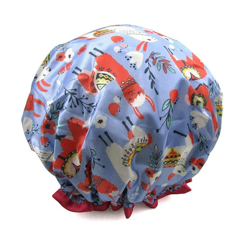 1 Pcs Waterproof Shower Cap for Women, Hair Treatment Bath Cap for Girls Spa by ZKLLGHE