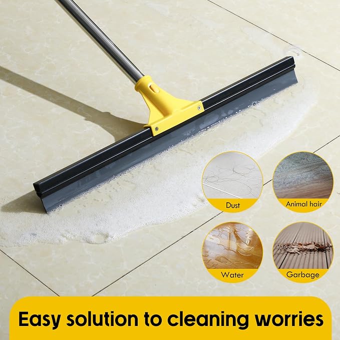 Floor Squeegee for Concrete and Tile Cleaning - Image 3