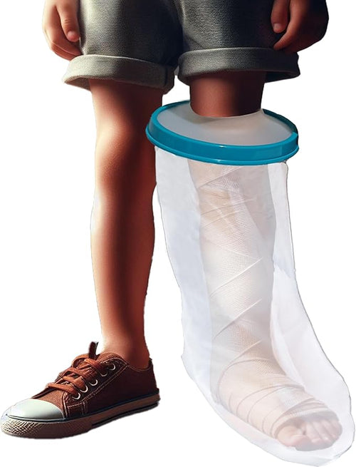 100% Waterproof Kid Leg Cast Cover by Tideshake