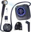 Eazy2hD Portable Camping Shower 8000mAh Rechargeable Outdoor Shower Pump by EAZY2HD