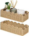CubesLand Scalloped Decor Basket by CubesLand
