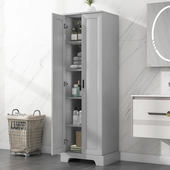 Favfurish 70" Tall Bathroom Storage Cabinet by Favfurish