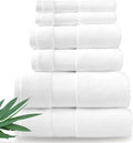 Ultra Soft & Plush Viscose from Bamboo Bath Towels by AlusaHome