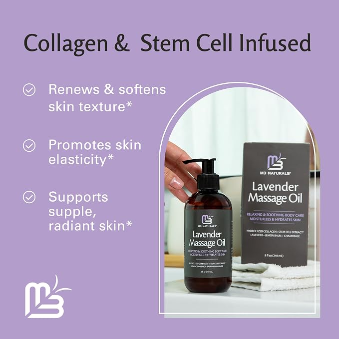 Lavender Massage Oil with Collagen and Stem Cells - Image 7