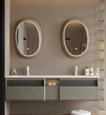 Double Sink Bathroom Vanity, Floating Vanity by LUTHXAY