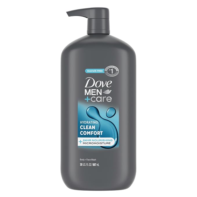 DOVE MEN + CARE Body and Face Wash Hydrating Clean Comfort Men's Body Wash by DoveMenCare