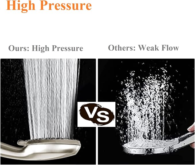 High Pressure Shower Head with Handheld - Image 3