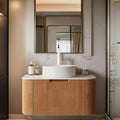 30 inch Bathroom Vanity with Sink, Floating Cabinet with Ultra-Thin Ceramic by Unknown