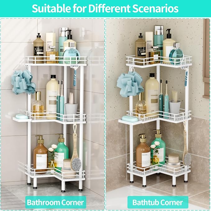 HapiRm Corner Shower Caddy Standing - Image 4