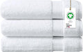 Delara 100% Organic Cotton Towels 650 GSM Plush Feather Touch Quick Dry Bath by Delara