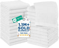 DAN RIVER 24 Pack Wash Cloths for Showering by DanRiver