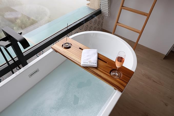 Fjord | Superior Teak Bathtub Tray Wood 29" - Image 11