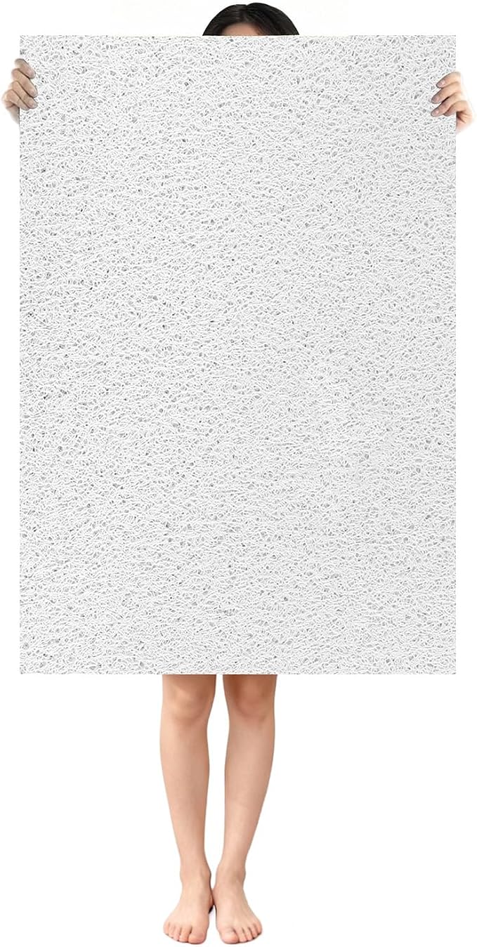 Shower Mat Non Slip: 35.4 x 23.6 Inch Extra Large Shower Mats by MARIBUR