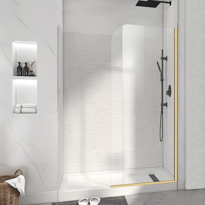 Glass Shower Panel, Simple Shower Door Panel - Image 5