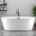 GarveeLife Freestanding Bathtub 67 Inch Acrylic Soaking Tub by GarveeLife