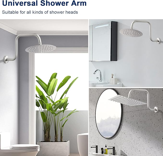 NearMoon S Shape Shower Extension Arm - Image 4