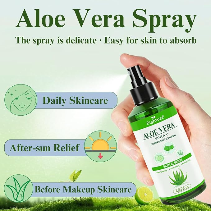 Aloe Vera Spray from Freshly Cut Pure Aloe, Aloe Vera - Image 2
