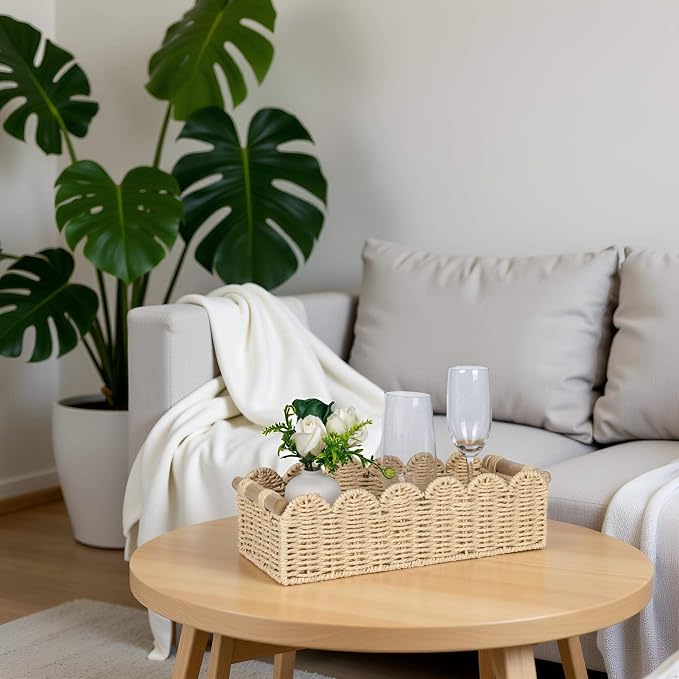 CubesLand Scalloped Decor Basket - Image 3