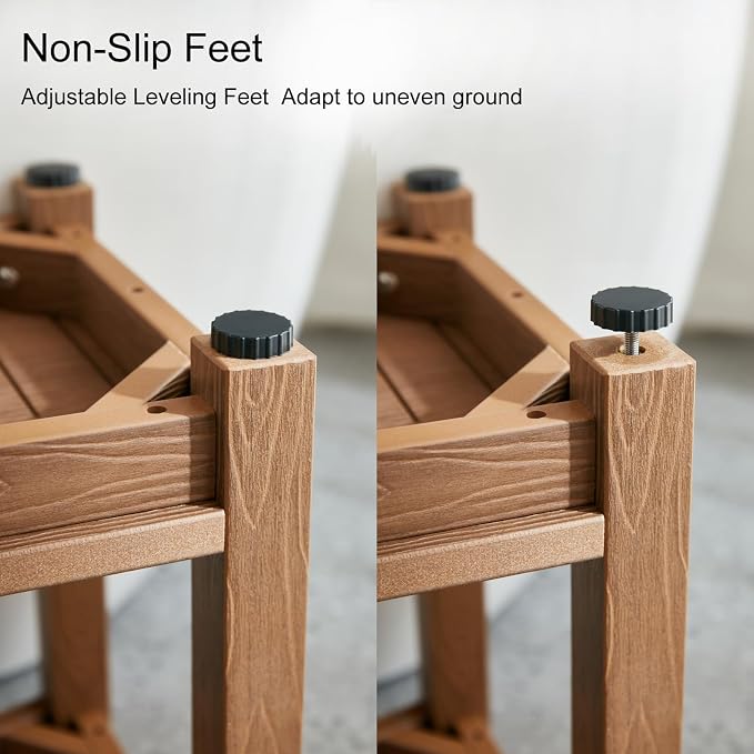 Corner Shower Stool for Shaving Leg, Waterproof Bathroom Shower Bench Seat for - Image 7