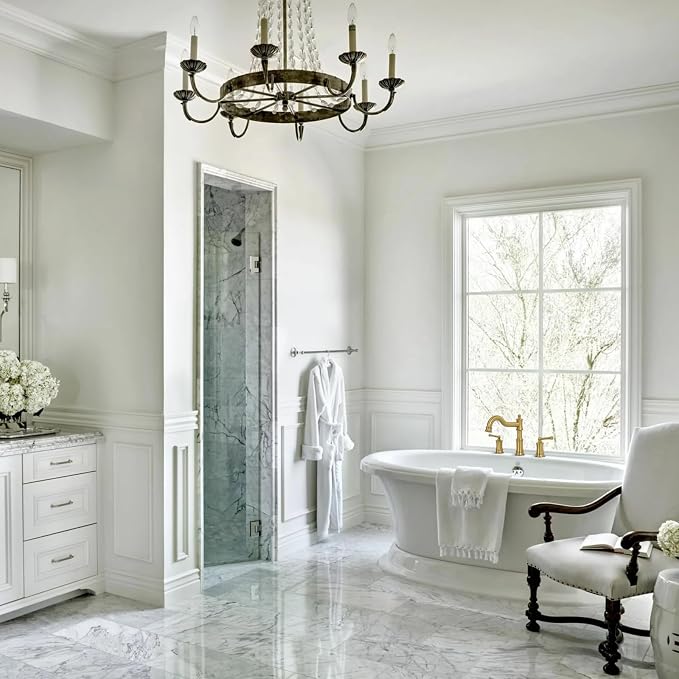 Roman Bathtub Faucet Deck Mount Tub Faucet - Image 8