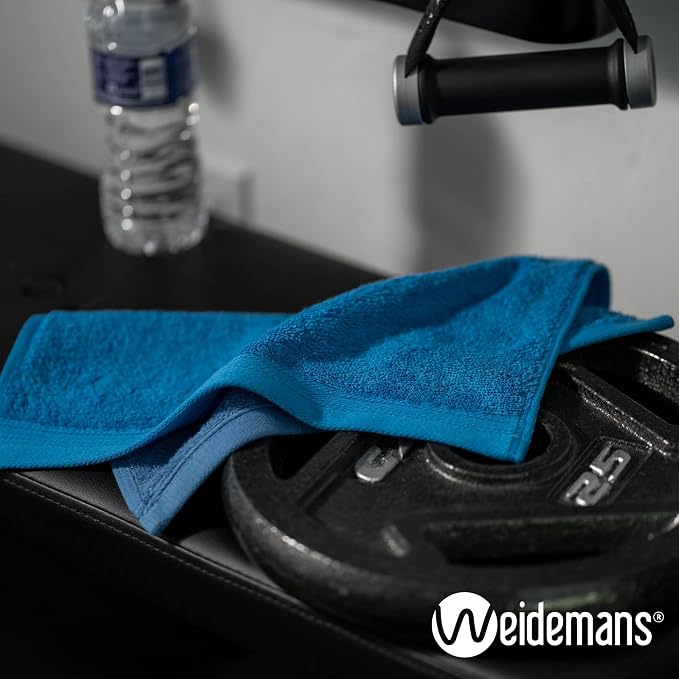 100% Cotton Washcloths Set 13” x 13” | Petrol Towels | Set of 12 Ultra Soft and - Image 8