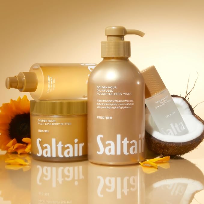 Saltair Body Wash, Cruelty-Free, Paraben-Free. 2x 17oz Pump Bottles - Image 5