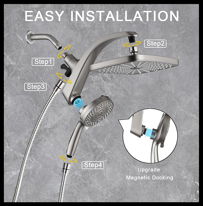 High Pressure Rain Shower Head: Upgrade Shower Heads - Image 7