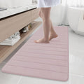 Buganda Memory Foam Bath Mat, Ultra Soft and Non-Slip Bathroom Rugs, Water by Buganda