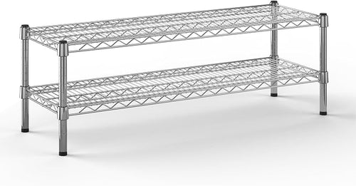 14" Deep x 42" Wide x 14" Height Wire Shelving Kit | 2-Tier | NSF Commercial by Regal+Altair
