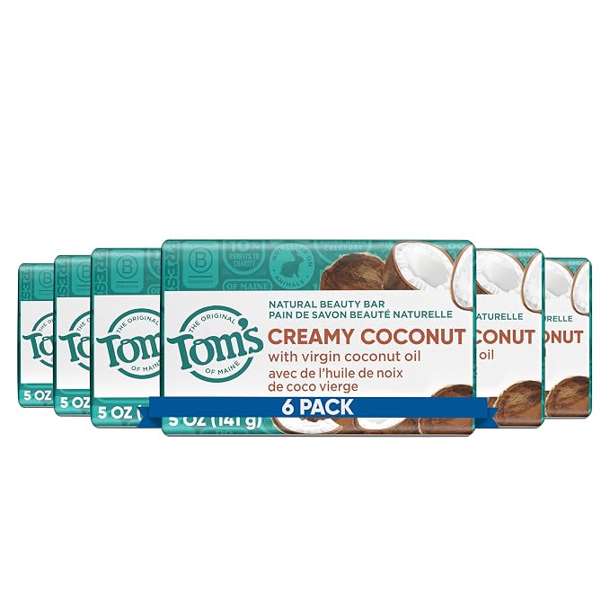 Tom's of Maine Natural Beauty Bar Soap, Creamy Coconut by TomsofMaine